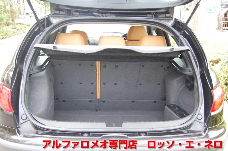 アルファロメオ147　ツインスパークセレスピード　ファイアーブラック・5D　タンレザーシート