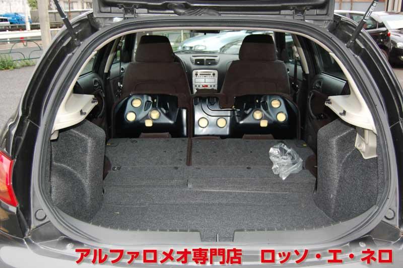 【新入荷】　アルファロメオ147　ツインスパーク・左H　5MT・5ドア・ブラック　タイベル一式交換済み