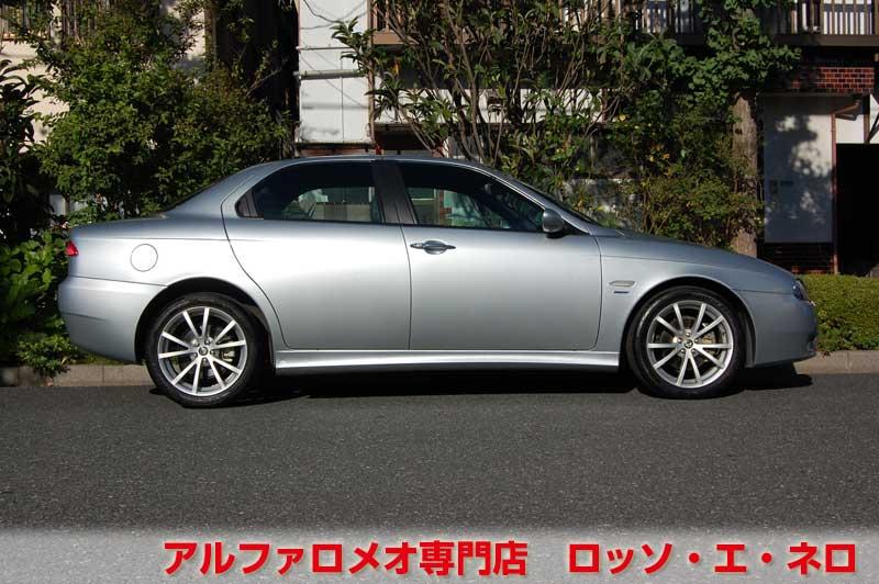 【新入荷】　アルファロメオ156ＴＩ　2.5Ｖ6Qシステム　スターリンググレー　タイベル一式交換済み