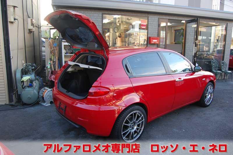 アルファロメオ147　後期・1.6TS・MT　アルファレッド・5ドア　ローダウン＆１７AW