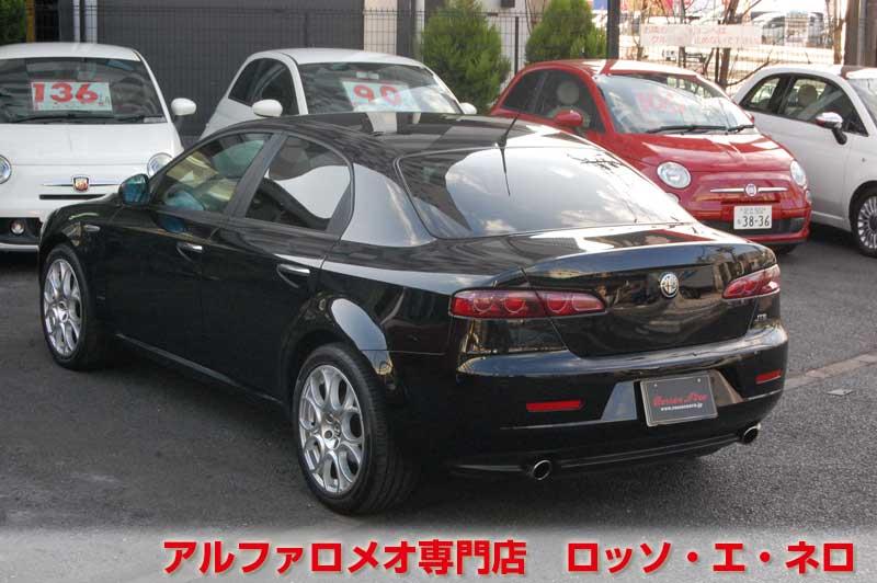 アルファロメオ159　2.2ＪＴＳセレスピード　ヴィラ・デステII・ブラック