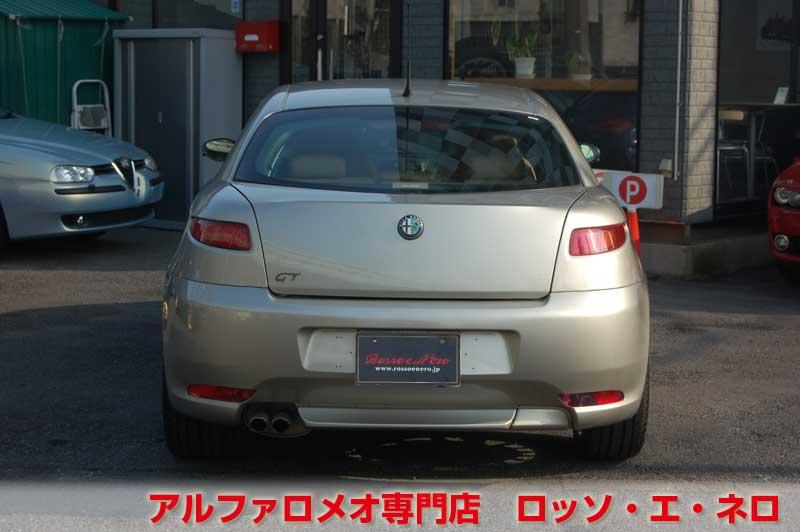 【新入荷】　アルファロメオＧＴ　3.2Ｖ6・6ＭＴ　アマルフィライトグレー　タンレザー　タイベル一式交換済み