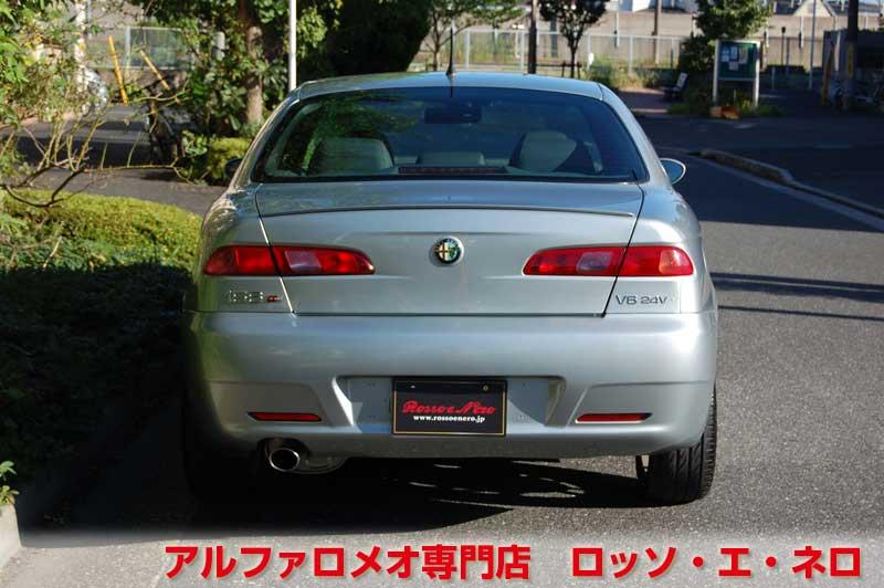 【新入荷】　アルファロメオ156ＴＩ　2.5Ｖ6Qシステム　スターリンググレー　タイベル一式交換済み