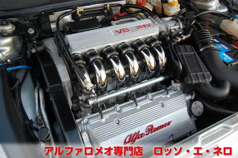 【新入荷】　アルファロメオ156ＴＩ　2.5Ｖ6Qシステム　スターリンググレー　タイベル一式交換済み