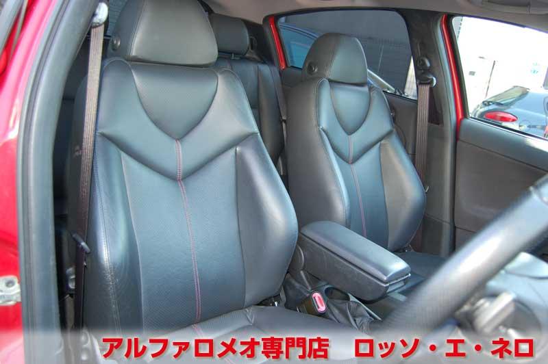 【新入荷】　アルファロメオ147　ツインスパークセレスピード　アルファレッド・５ドア　タイミングベルト＆　ウオーターポンプ交換済み