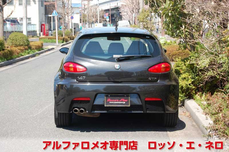 アルファロメオ147ＧＴＡ　3.2Ｖ6・6ＭＴ　3ドア・ブラック