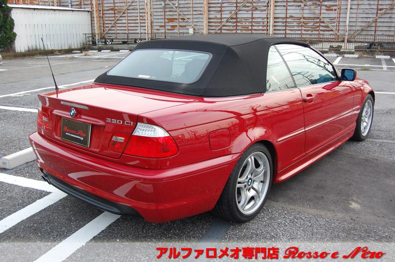 BMW330CI　カブリオーレＭスポーツ　ワンオーナー・キセノン　電動オープン