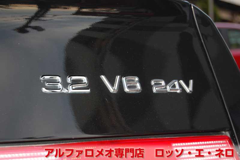 アルファロメオGTV　3.2V6・6MT　ブラック・赤レザー