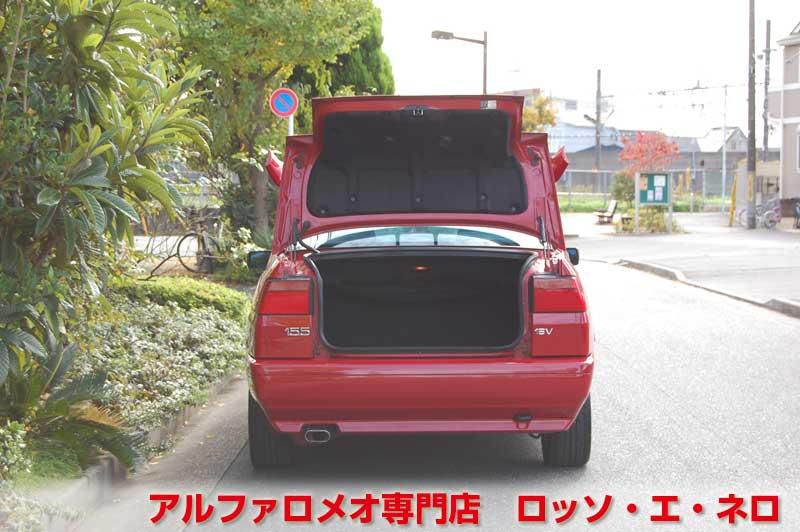 アルファロメオ155　2.0ＴＳ16Ｖ・レッド　フルエアロ　タイベル一式交換済み