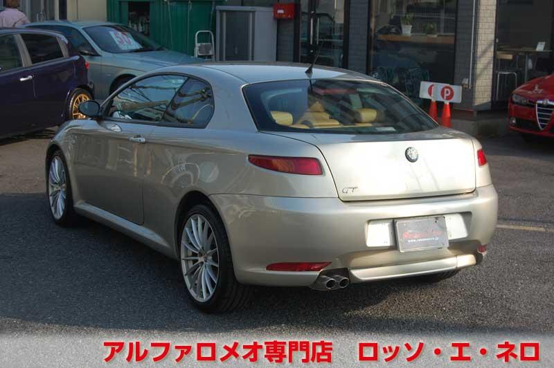 【新入荷】　アルファロメオＧＴ　3.2Ｖ6・6ＭＴ　アマルフィライトグレー　タンレザー　タイベル一式交換済み