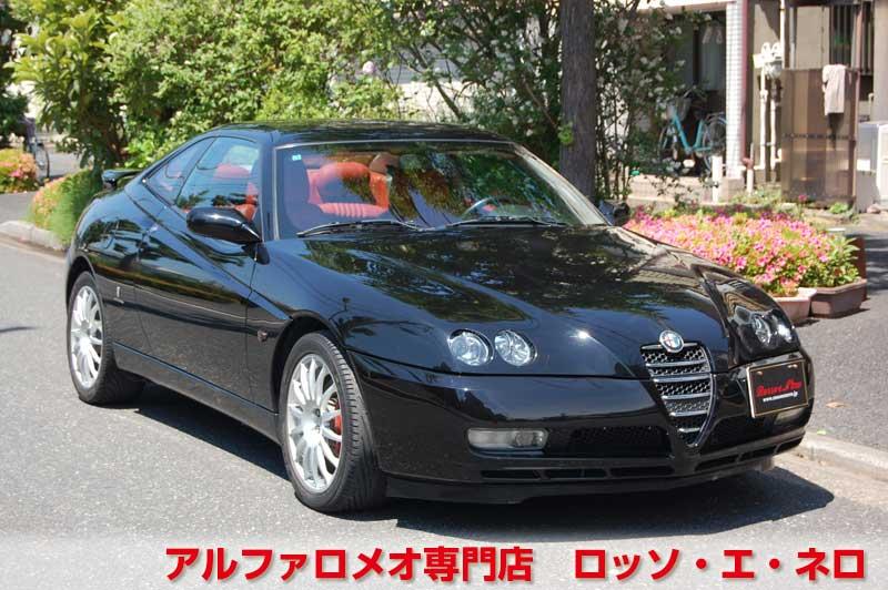 アルファロメオGTV　3.2V6・6MT　ブラック・赤レザー