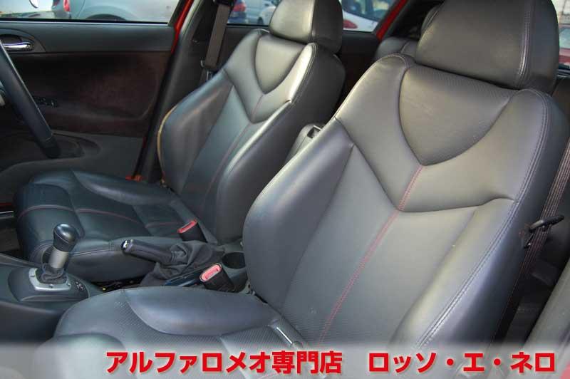 アルファロメオ147TI　ツインスパークセレスピード　アルファレッド・1オーナー　スポーツレザー・HID