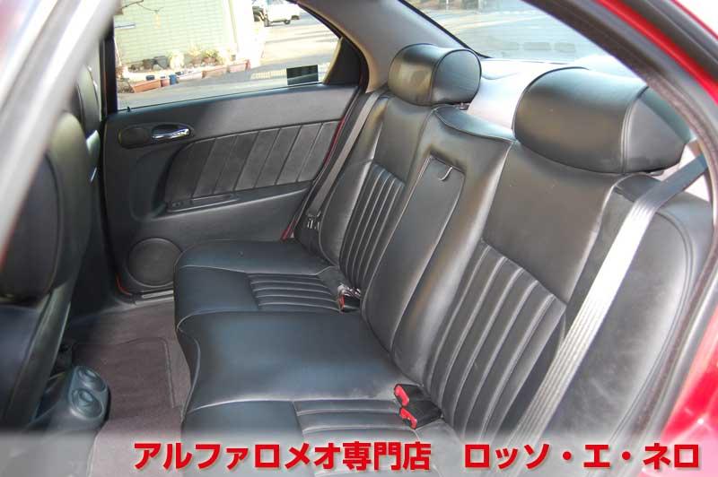 アルファロメオ156　2.5V6・6MT　アルファレッド・黒レザー　タイミングベルト＆　ウォーターポンプ交換済み