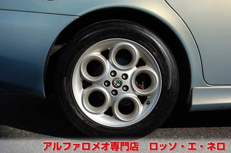 【新入荷】　アルファロメオ156 2.5V・6MT　ヌヴォラブルー　走行50,000キロ