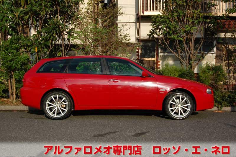 アルファロメオ156　スポーツワゴン　後期・ＪＴＳセレスピード　走行33000キロ