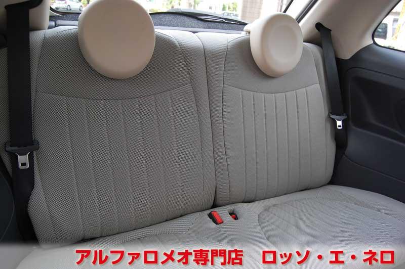 フィアット500　1.2・8Ｖ・ラウンジ　白・ＡＴ