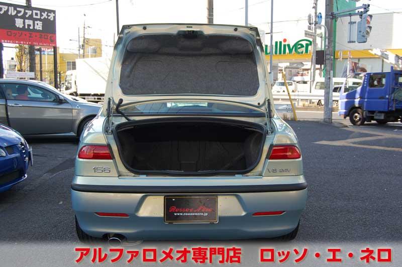 【新入荷】　アルファロメオ156 2.5V・6MT　ヌヴォラブルー　走行50,000キロ