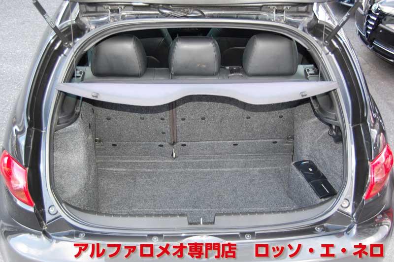 アルファロメオ147GTA　3.2V6セレスピード　ブラック・社外マフラー　ローダウン・18ＡＷ　タイベル一式交換済み