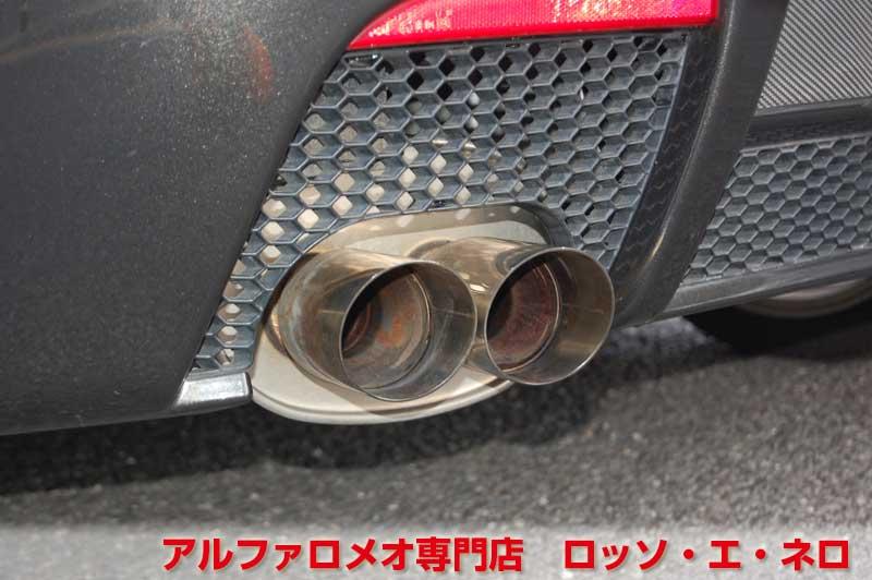 アルファロメオ147GTA　3.2V6セレスピード　ブラック・社外マフラー　ローダウン・18ＡＷ　タイベル一式交換済み
