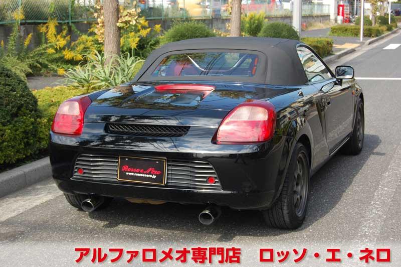 【決算！！大放出！！】　トヨタ・ＭＲ-Ｓ　ブラック・Ｓエディション　ローダウン・マフラー