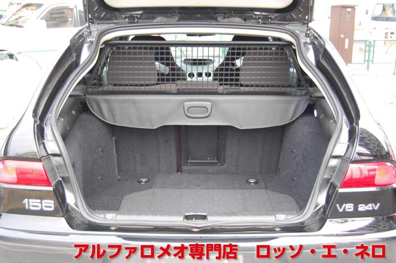 【新入荷】　アルファロメオ156SW　2.5V6Qシステム　フェイズ2・ブラック　社外17AW・マフラー