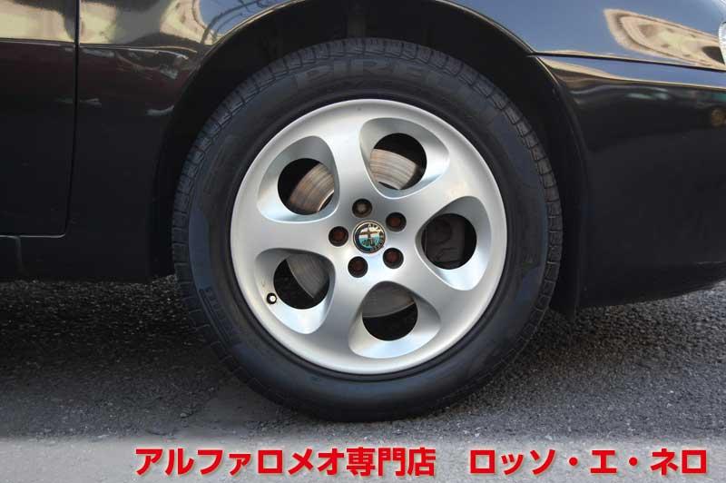アルファロメオ147　ツインスパークセレスピード　ブラック・スポーツレザー　タイミングベルト＆　ウオーターポンプ交換済み