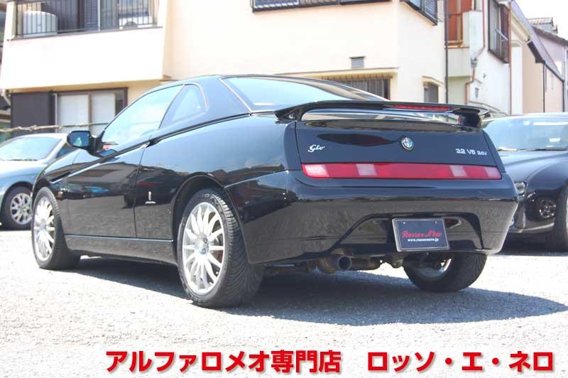 アルファロメオGTV　3.2V6・6MT　ブラック・赤レザー