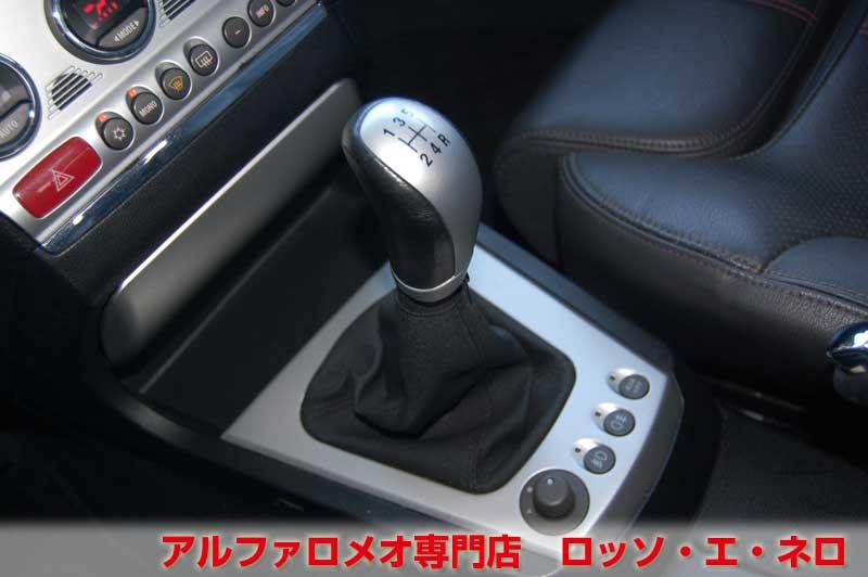 アルファロメオ156TI　後期・銀・左H・5MT　社外マフラー・社外AW