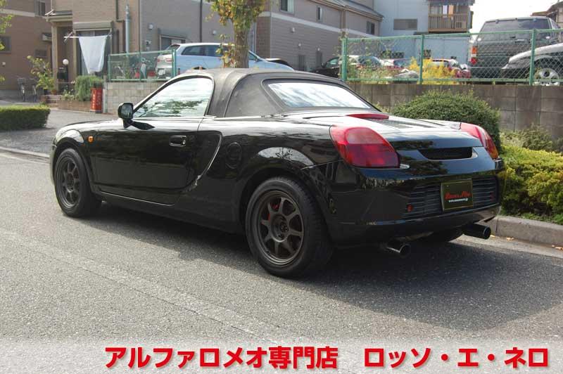 【決算！！大放出！！】　トヨタ・ＭＲ-Ｓ　ブラック・Ｓエディション　ローダウン・マフラー