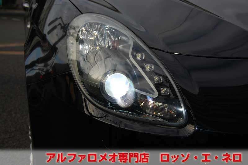 【新入荷】　アルファロメオ　ジュリエッタ　スポルティーバ　後期・黒・赤内装　25000キロ