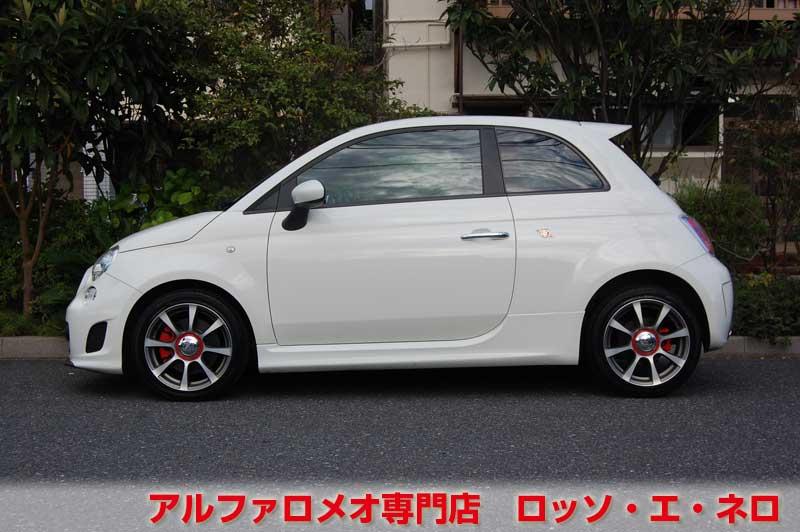 アバルト500　右ハンドル　5ＭＴ/ホワイト
