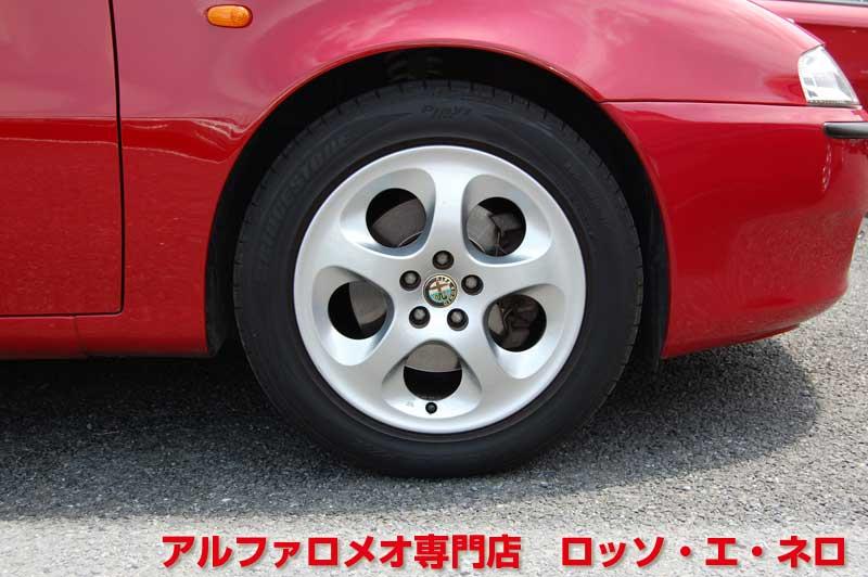 アルファロメオ147　ツインスパークセレスピード　アルファレッド・５ドア　タンレザーシート