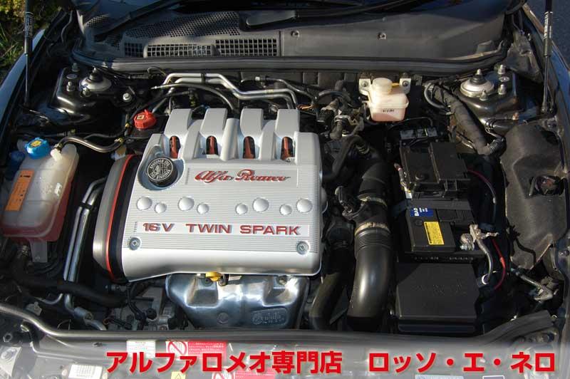 アルファロメオ147　ツインスパークセレスピード　ブラック・スポーツレザー　タイミングベルト＆　ウオーターポンプ交換済み