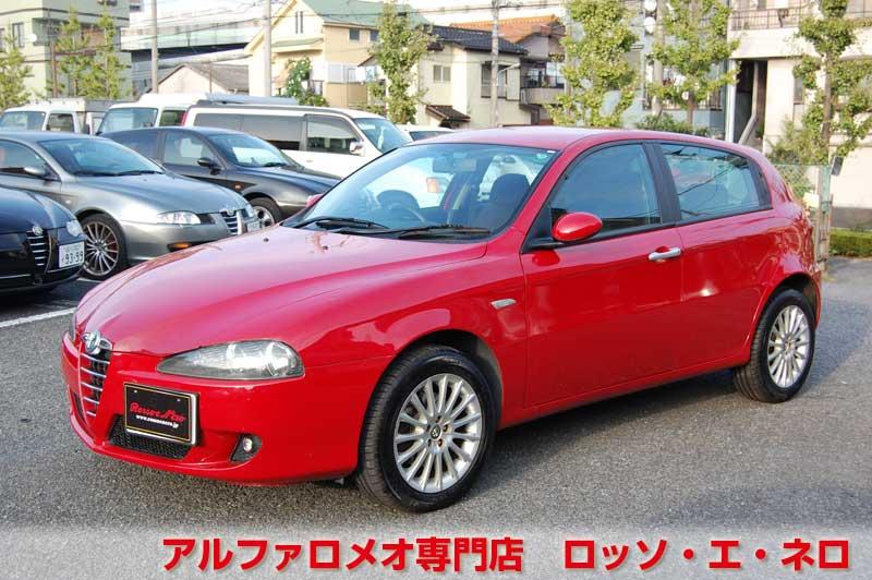 【新入荷】　アルファロメオ147後期　ツインスパークセレスピード　アルファレッド・5ドア