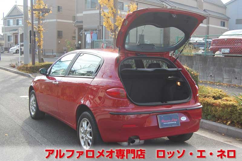 アルファロメオ147　1.6TS・MT　5ドア・アルファレッド　タイミングベルト　ウオーターポンプ交換済み
