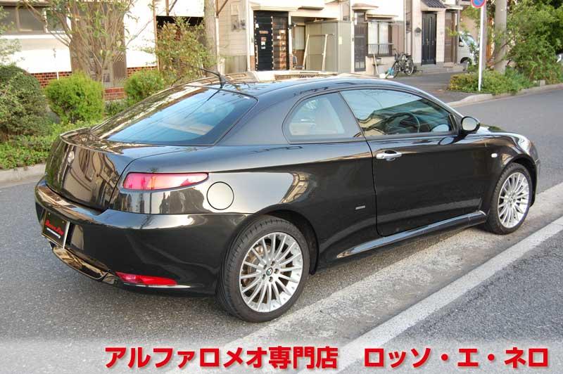 【新入荷】　アルファロメオGT　エクスクルーシブ　2.0JTSセレスピード　ブラック・タンレザー