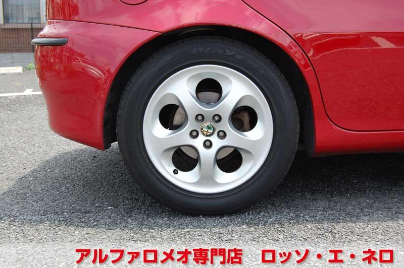 アルファロメオ147　ツインスパークセレスピード　アルファレッド・５ドア　タンレザーシート