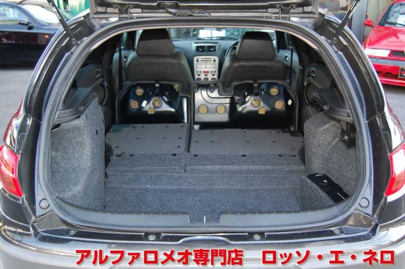 アルファロメオ147　ツインスパークセレスピード　ブラック・スポーツレザー　タイミングベルト＆　ウオーターポンプ交換済み