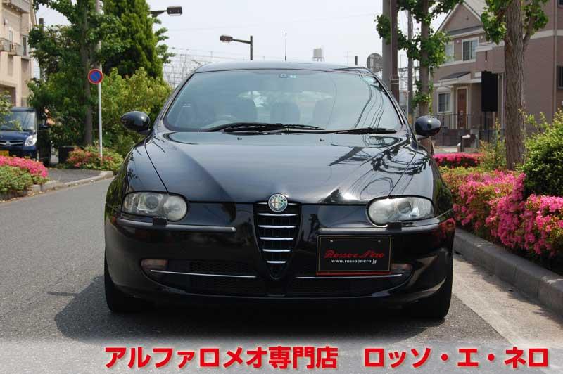 【新入荷】　アルファロメオ147TI　ツインスパークセレスピード　ブラック・５ドア