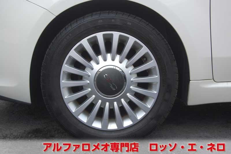 フィアット500　1.2・8Ｖ・ラウンジ　白・ＡＴ