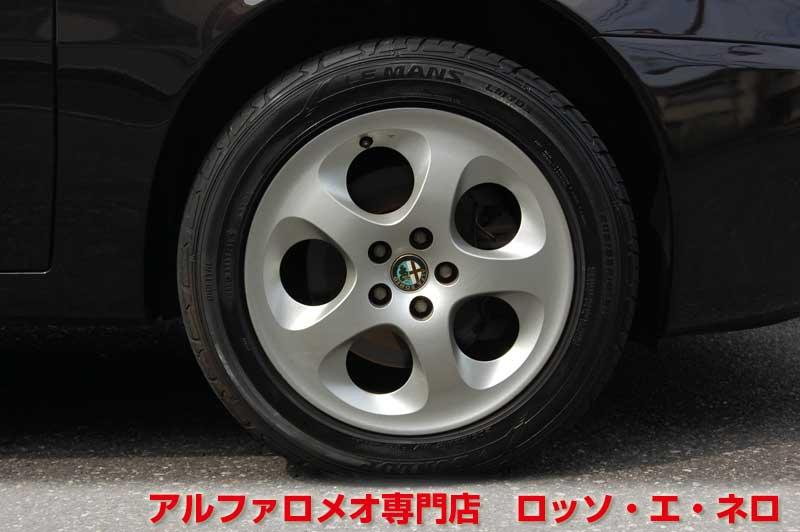 アルファロメオ147　ツインスパークセレスピード　ファイアーブラック・5D　タンレザーシート