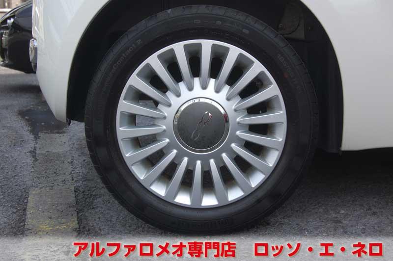 フィアット500　1.2・8Ｖ・ラウンジ　白・ＡＴ