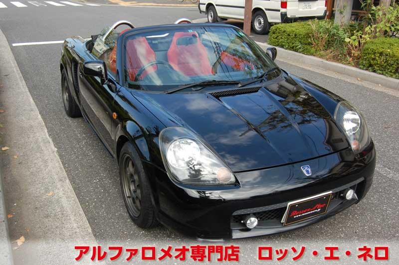 【決算！！大放出！！】　トヨタ・ＭＲ-Ｓ　ブラック・Ｓエディション　ローダウン・マフラー