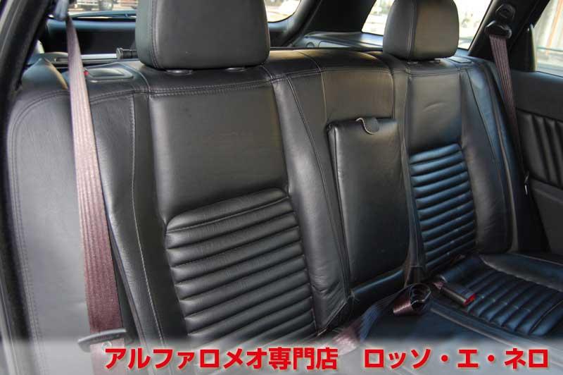 アルファ156GTAスポーツワゴン　3.2Ｖ6・セレスピード　黒・ブラックレザー　18AW・ナビ・ＴＶ