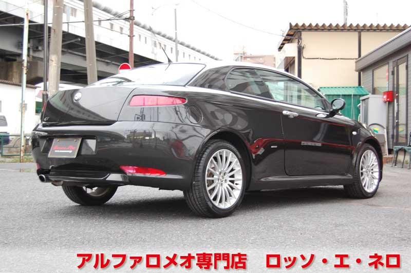 アルファロメオＧＴ　2.0ＪＴＳセレスピード　エクスクルーシブ・ブラック　赤レザーシート