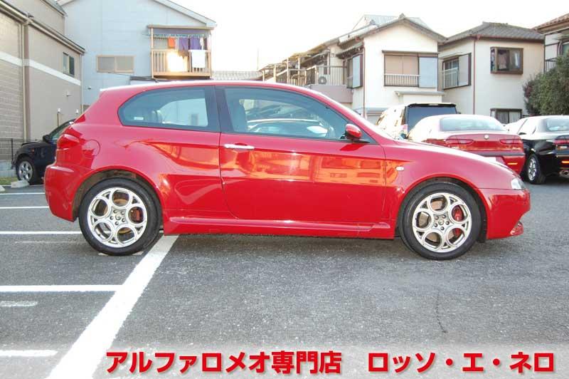 【新入荷】　アルファロメオ147GTA　3.2L・V6・セレスピード　アルファレッド・３ドア