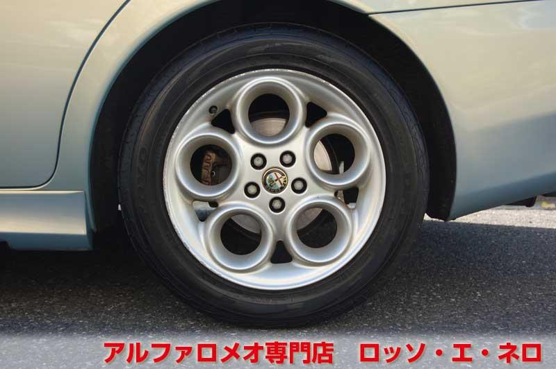 【新入荷】　アルファロメオ156 2.5V・6MT　ヌヴォラブルー　走行50,000キロ