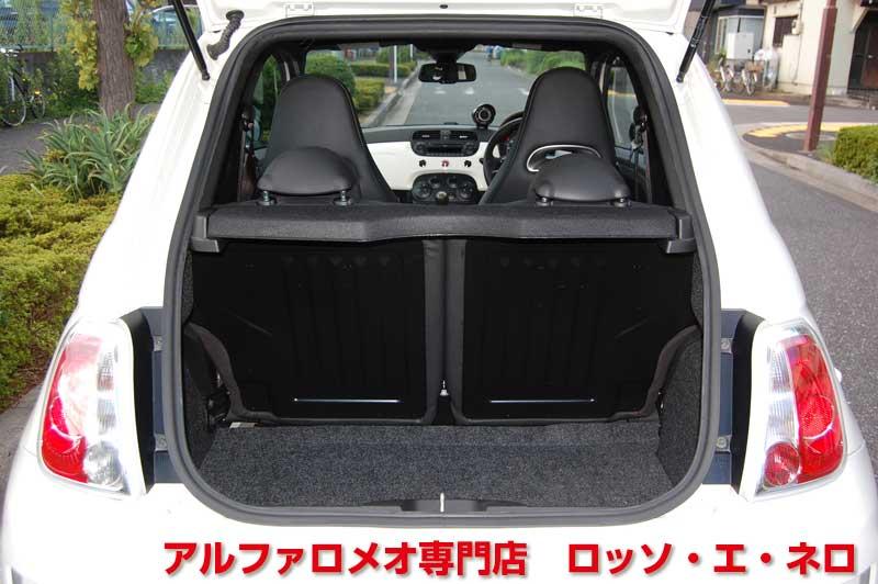 アバルト500　右ハンドル　5ＭＴ/ホワイト