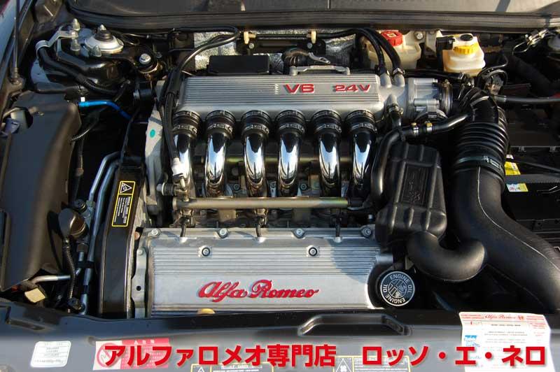 【新入荷】　アルファロメオ156　2.5Ｖ6Ｑシステム　フェイズ３（後期型）　ハラマブラック・タンレザー　ワンオーナー