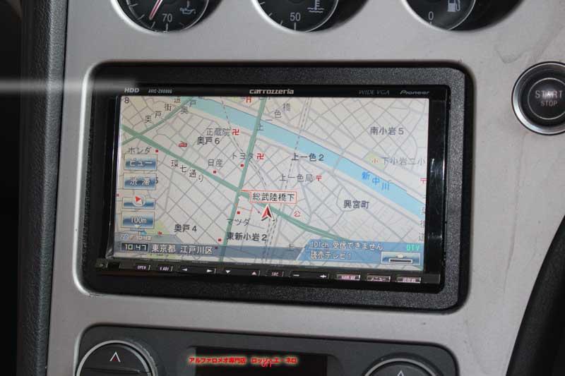アルファロメオ159　スポーツワゴン　2.2セレスピード・紺　ベージュレザー　ミッションコンピューターO/H